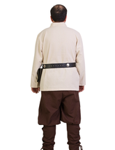 ARES Natur - Cotton Canvas Medieval Viking Larp Cotton Canvas Shirt